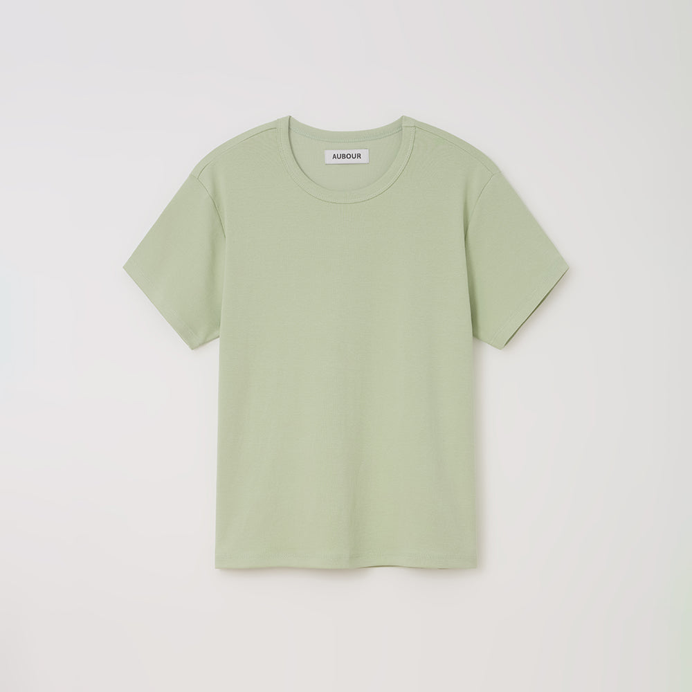 AUBOUR core t-shirt (sage green)
