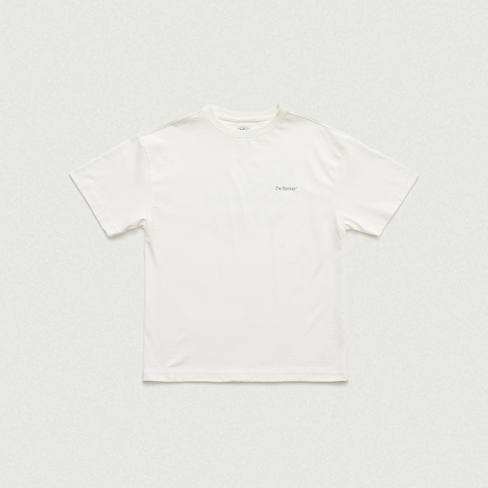 THE BARNNET Drawing Series T-Shirt_Splash White