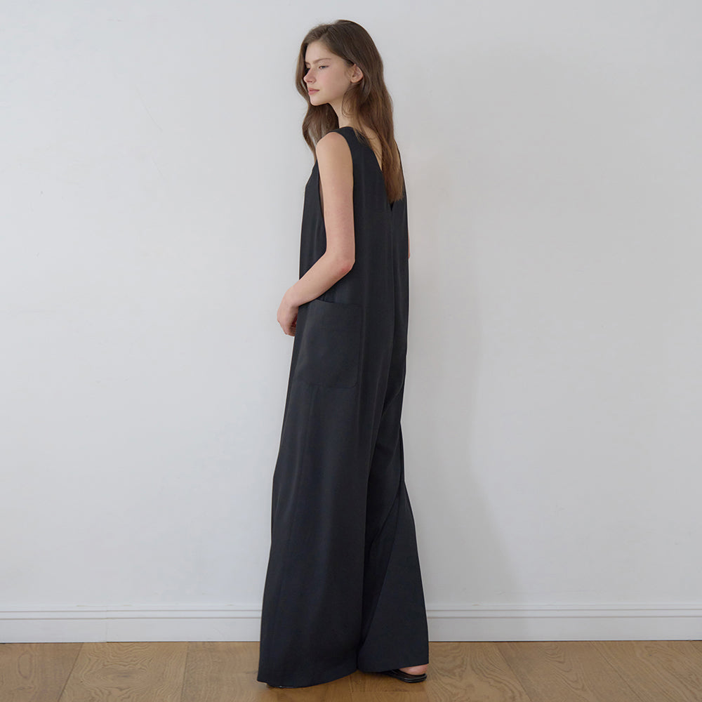 NILBY P NILBY P Jumpsuit Two-way Summer Black