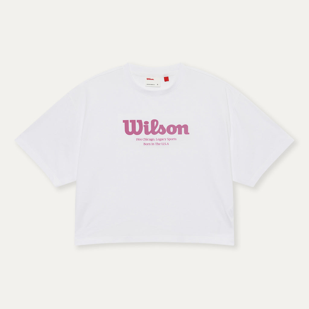 WILSON Pure Dry Back Slit T-Shirt W (3 colors)