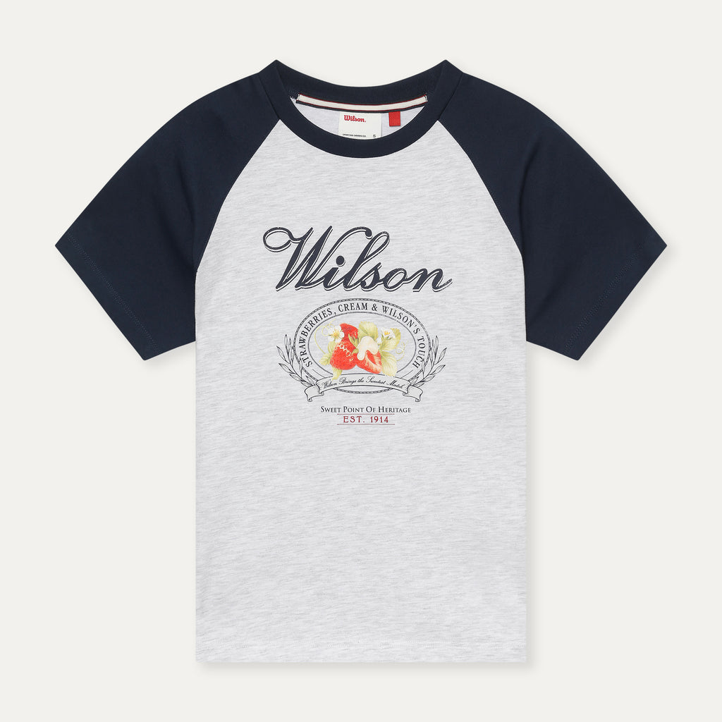WILSON Strawberry & Cream Ringer T-shirt W (2 colors)