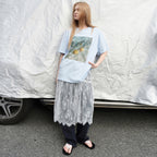 LEVAR Moment Graphic T-shirt - Polar Sky-Blue