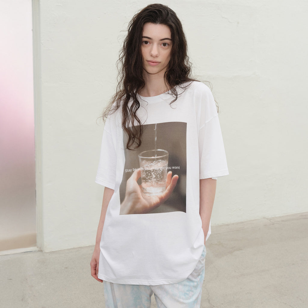 LEVAR Moment Graphic T-shirt - Off White