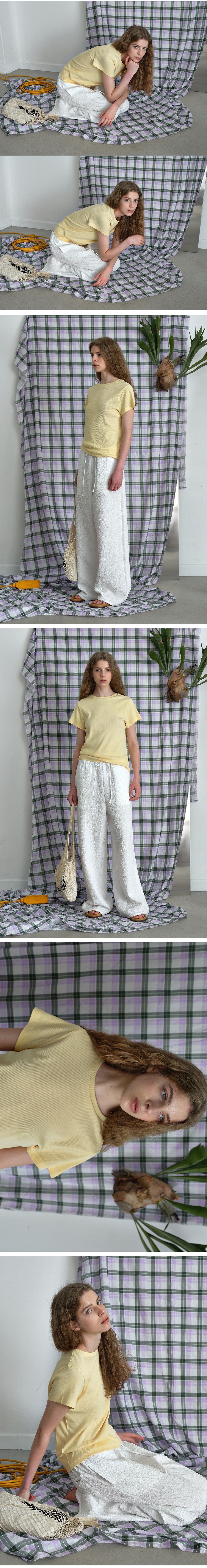BRENDA BRENDEN SEOUL baker half tee - butter