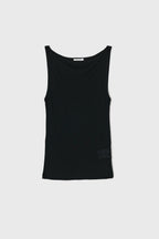 NCSSRY Boat Neck Sleeveless Top (Black)