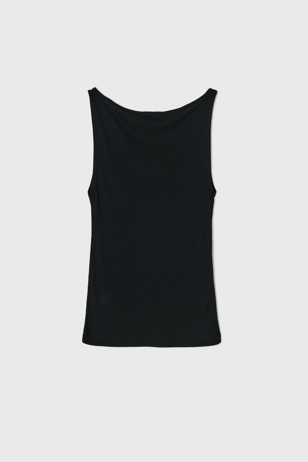 NCSSRY Boat Neck Sleeveless Top (Black)