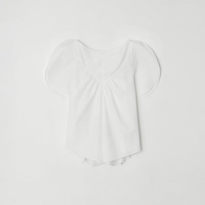 (4th reorder) sleeve hul blouse_white