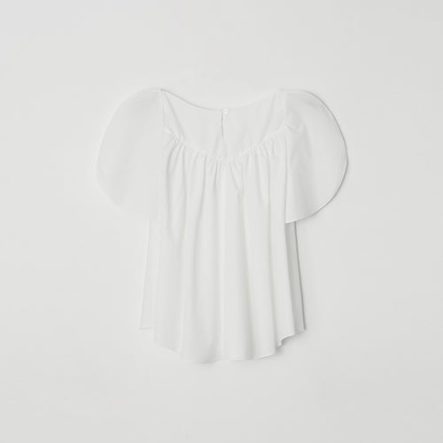 NOKSEOP (4th reorder) sleeve hul blouse_white