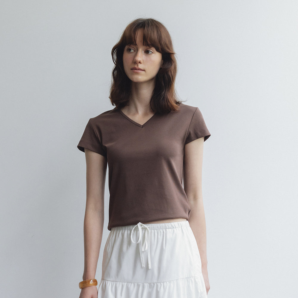 grayroom Balance V-neck tee (summer version)_3color
