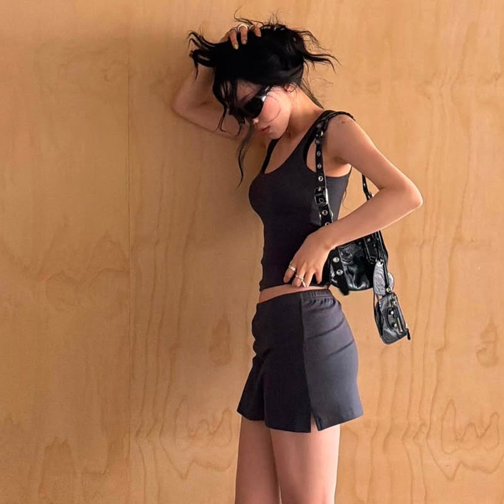 GEMGEM PARADIS Bonnie Tank CHARCOAL