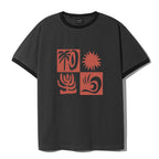 VIVA LA VIDA Coral Ringer Short Sleeve T-Shirt