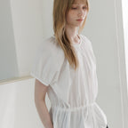 LEMEME Amie Puff Shirring Blouse_2colors