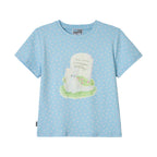 YOUTHBATH YB x Motka Flower Cat Tee_Light Blue