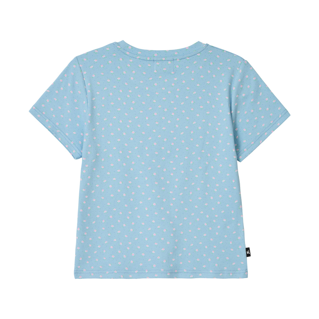 YOUTHBATH YB x Motka Flower Cat Tee_Light Blue