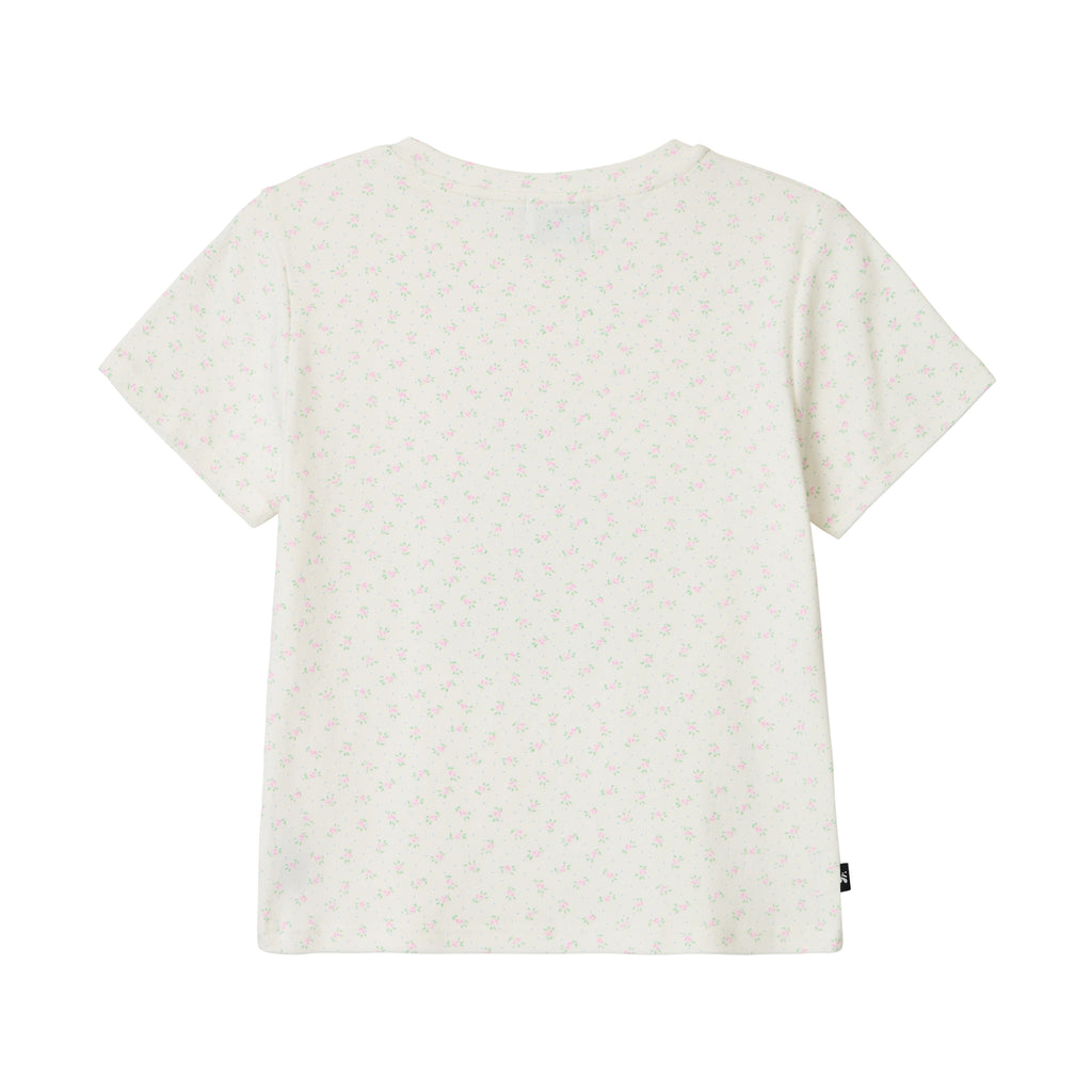 YOUTHBATH YB x Motka Flower Cat Tee_White