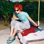 HIGHTIDE FRANKIE Summer Brain Tee Mint