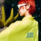 HIGHTIDE FRANKIE Oversized Pique Shirt Yellow