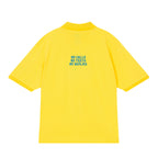 HIGHTIDE FRANKIE Oversized Pique Shirt Yellow