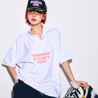 HIGHTIDE FRANKIE Oversized Pique Shirt White