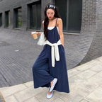 FRONT2LINE FRONT2LINE Vanda sand loose fit jumpsuit