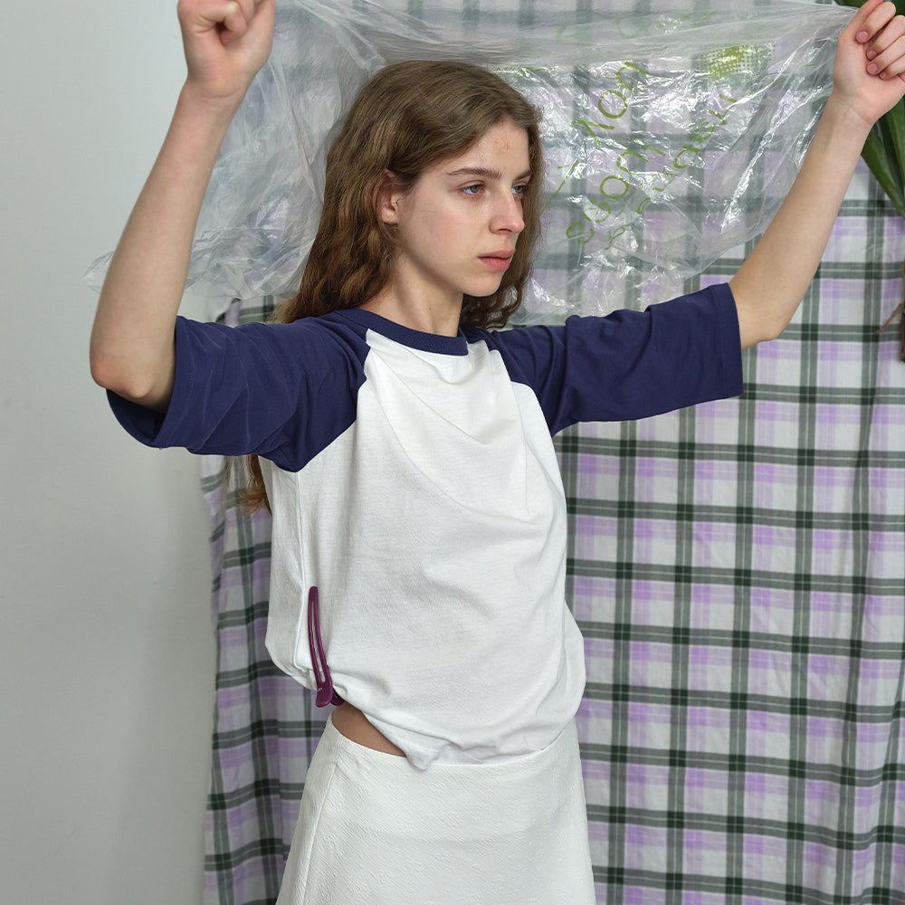 BRENDA BRENDEN SEOUL summer raglan tee - beige