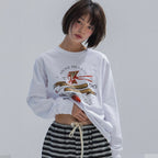 ANNEHEARTS Bandena Muse Long Sleeve_WHITE