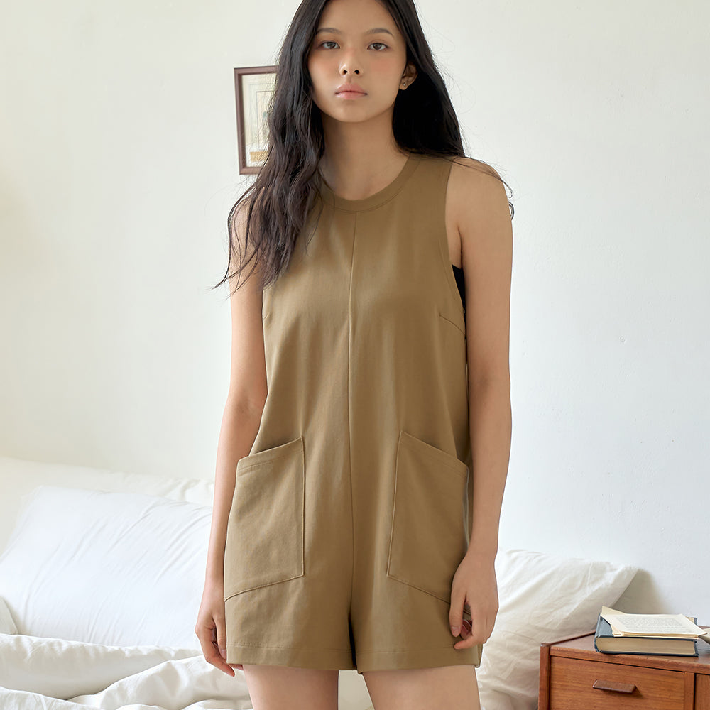 DHYANI DHYANI Jumpsuit Olive Moss