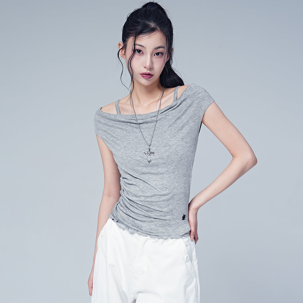 AVANDRESS Summer Lena Layered Tee_5COL