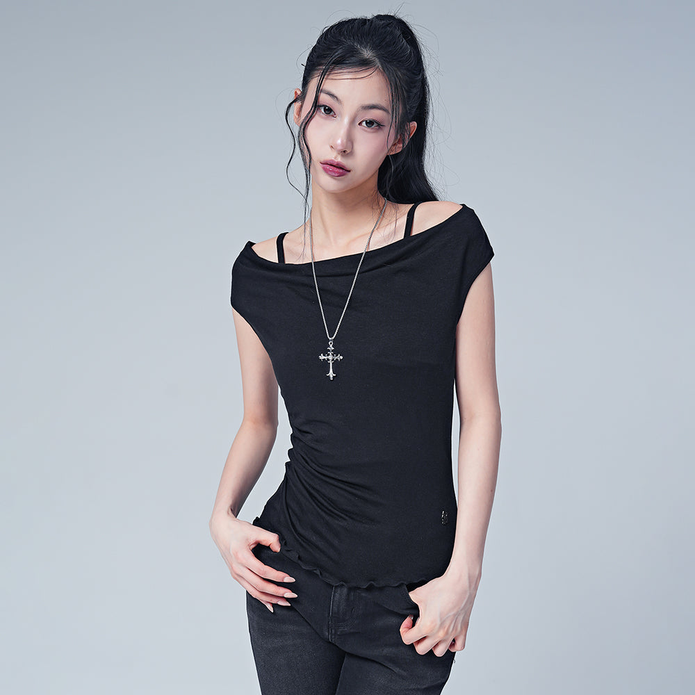 AVANDRESS Summer Lena Layered Tee_5COL