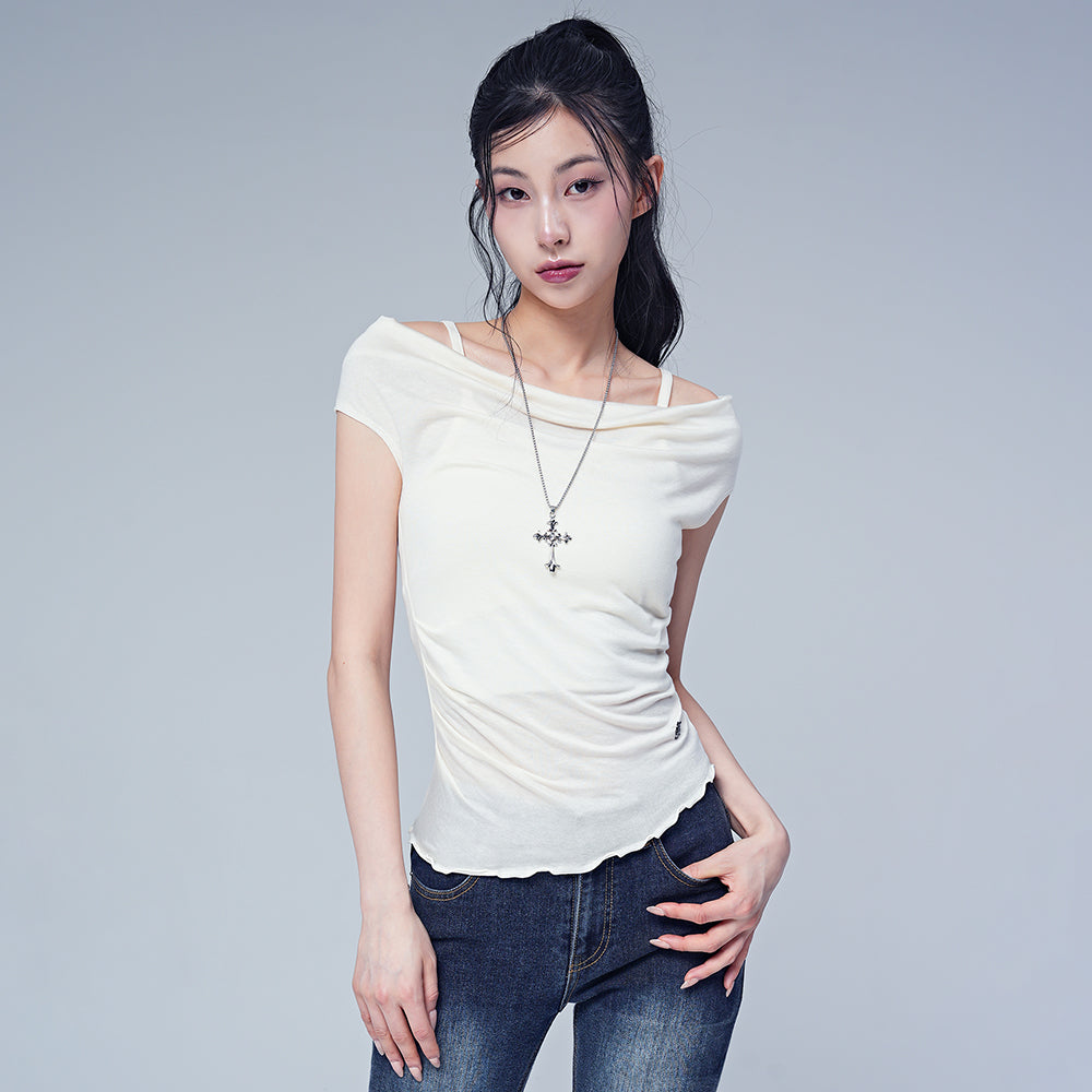 AVANDRESS Summer Lena Layered Tee_5COL
