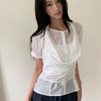 LILISU Leto Blouse / White