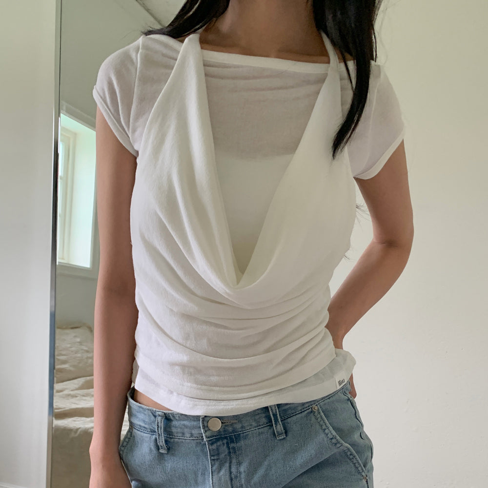 LILISU Ruve T-shirt / Ivory