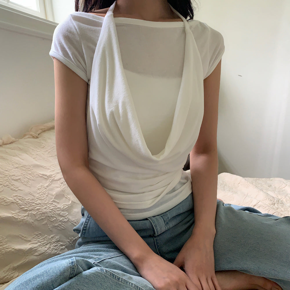 LILISU Ruve T-shirt / Ivory