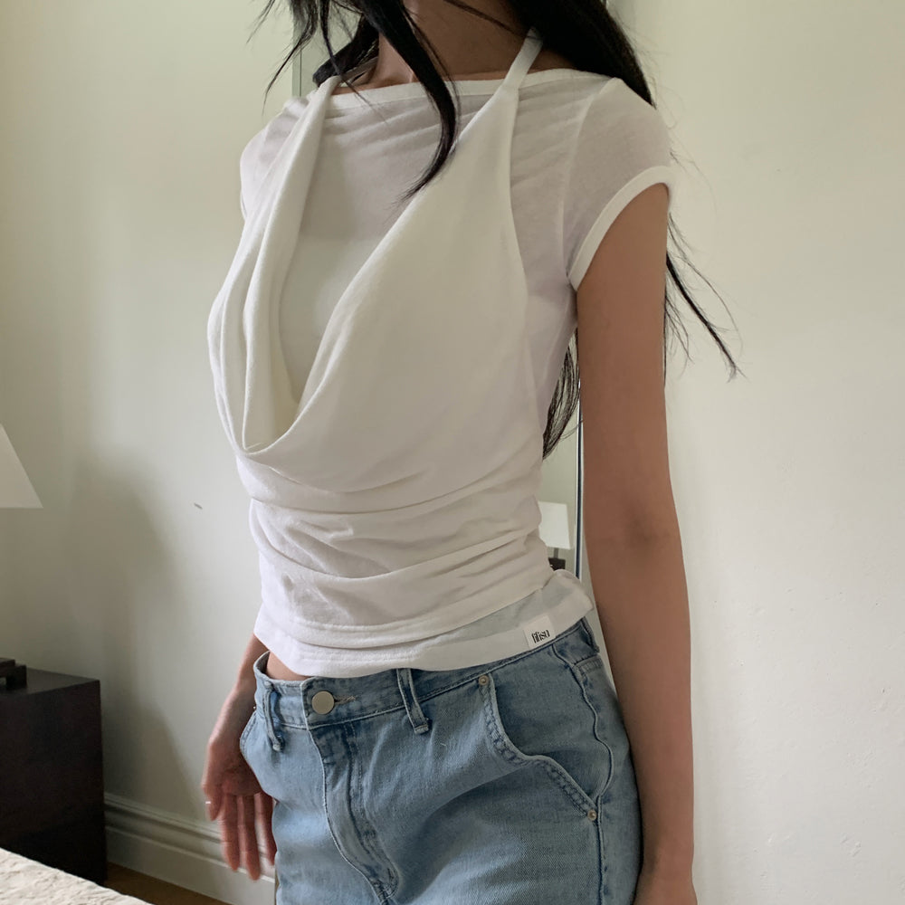 LILISU Ruve T-shirt / Ivory