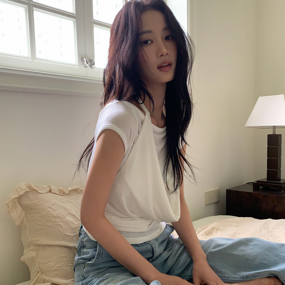 LILISU Ruve T-shirt / Ivory