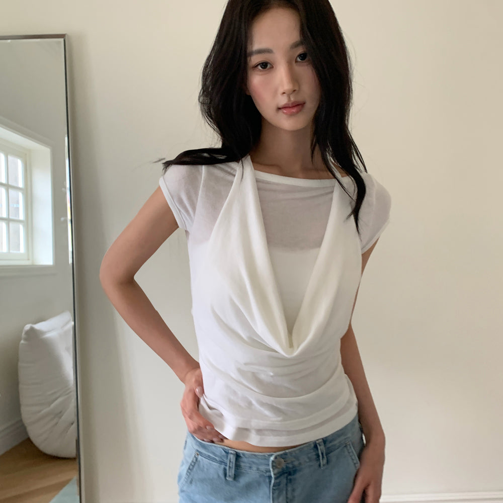LILISU Ruve T-shirt / Ivory