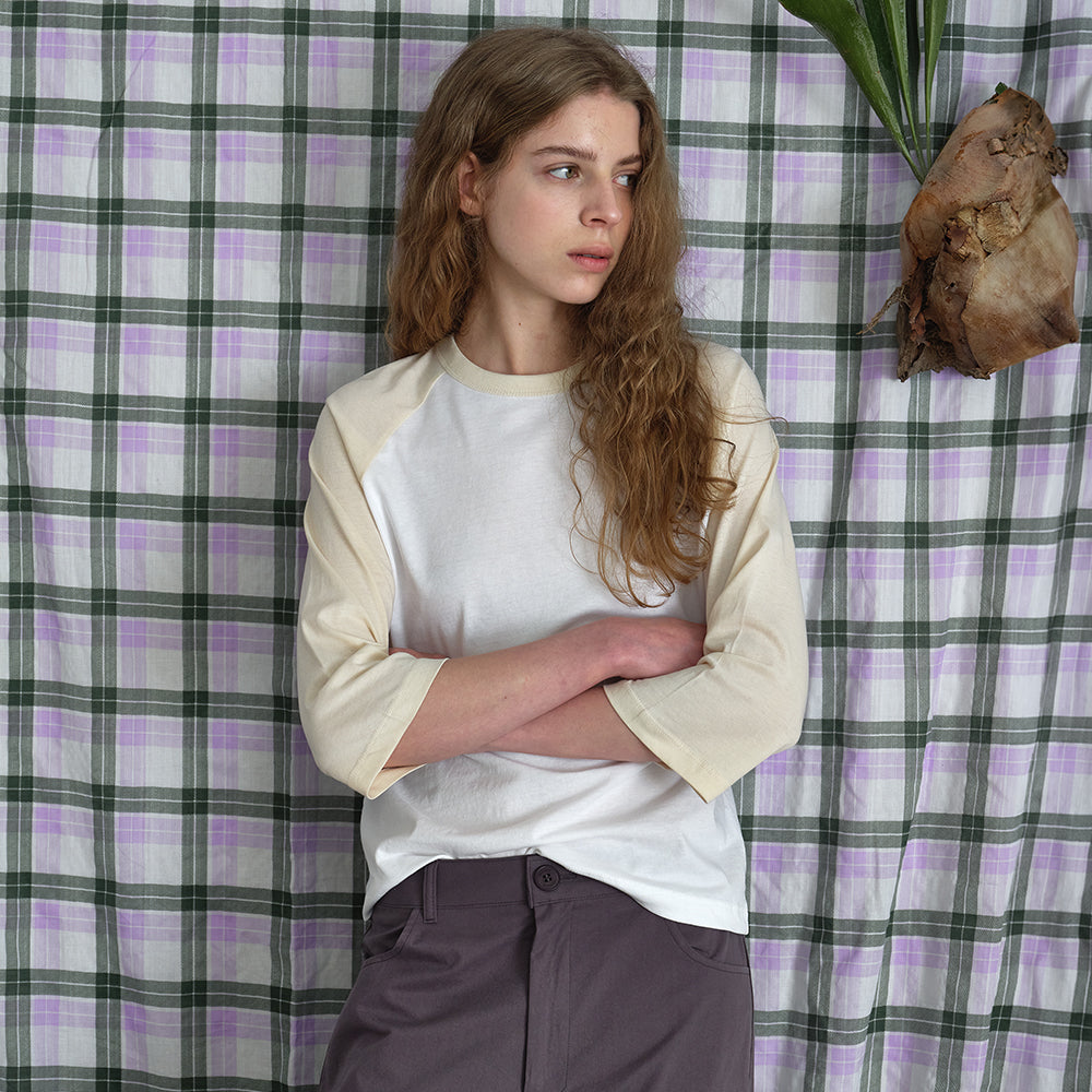 BRENDA BRENDEN SEOUL summer raglan tee - beige