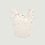 GROVE 26HS JOEY U-NECK TOP (5COLOR)