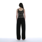 PARTIMENTO WOMEN RUCHED SLEEVELESS_CAMOUFLAGE