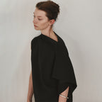 VOEF VEILA ASYMMETRIC TOP (BLACK)
