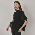 VOEF VEILA ASYMMETRIC TOP (BLACK)