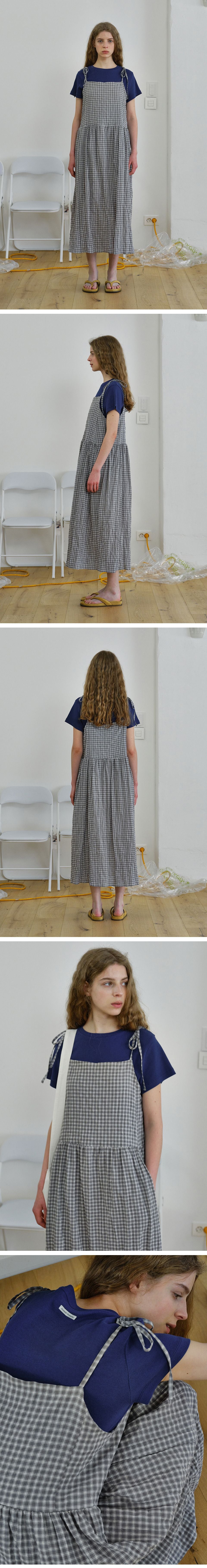 BRENDA BRENDEN SEOUL baker half tee - blue
