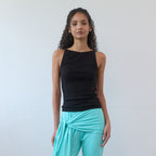 PISCESS Reversible sleeveless top_black