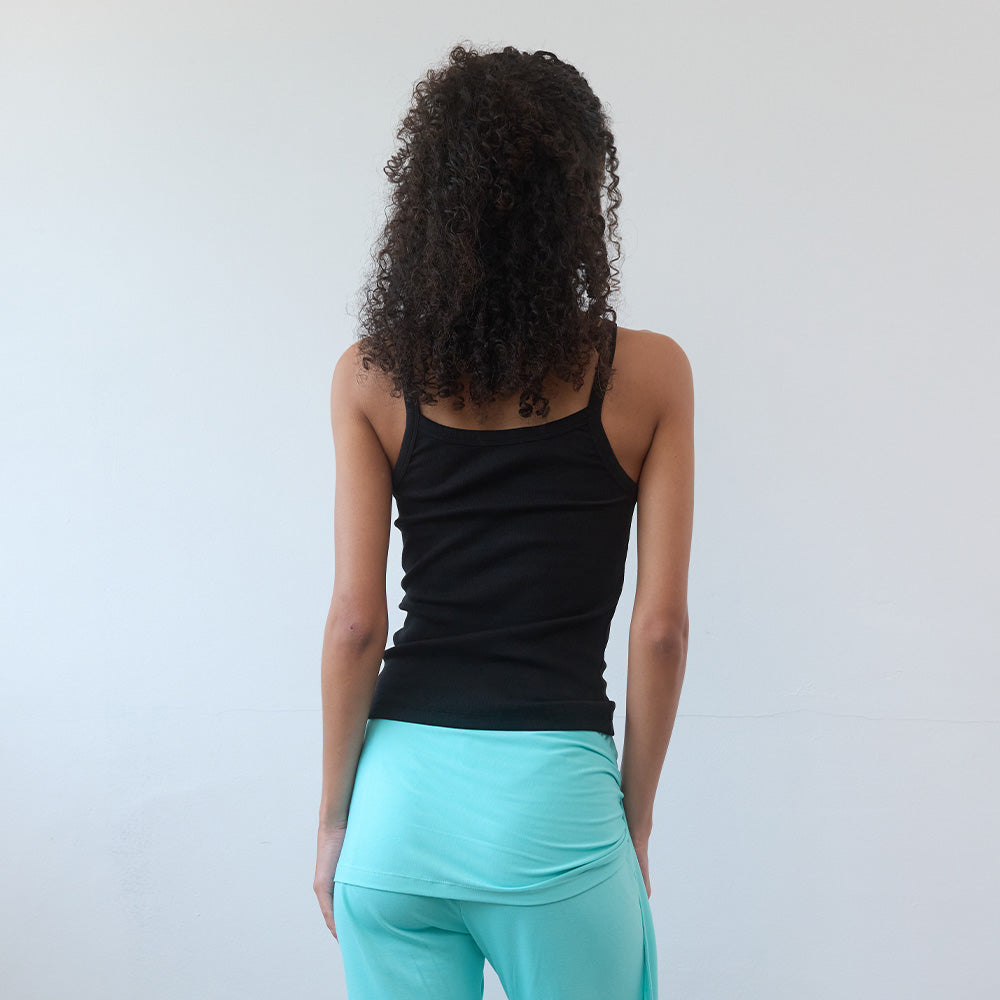 PISCESS Reversible sleeveless top_black