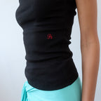 PISCESS Reversible sleeveless top_black
