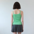 PISCESS Reversible sleeveless top_Apple Green