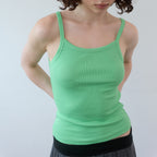 PISCESS Reversible sleeveless top_Apple Green