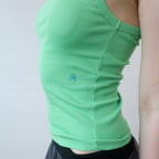 PISCESS Reversible sleeveless top_Apple Green