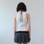 PISCESS Pastel flower sleeveless_blue