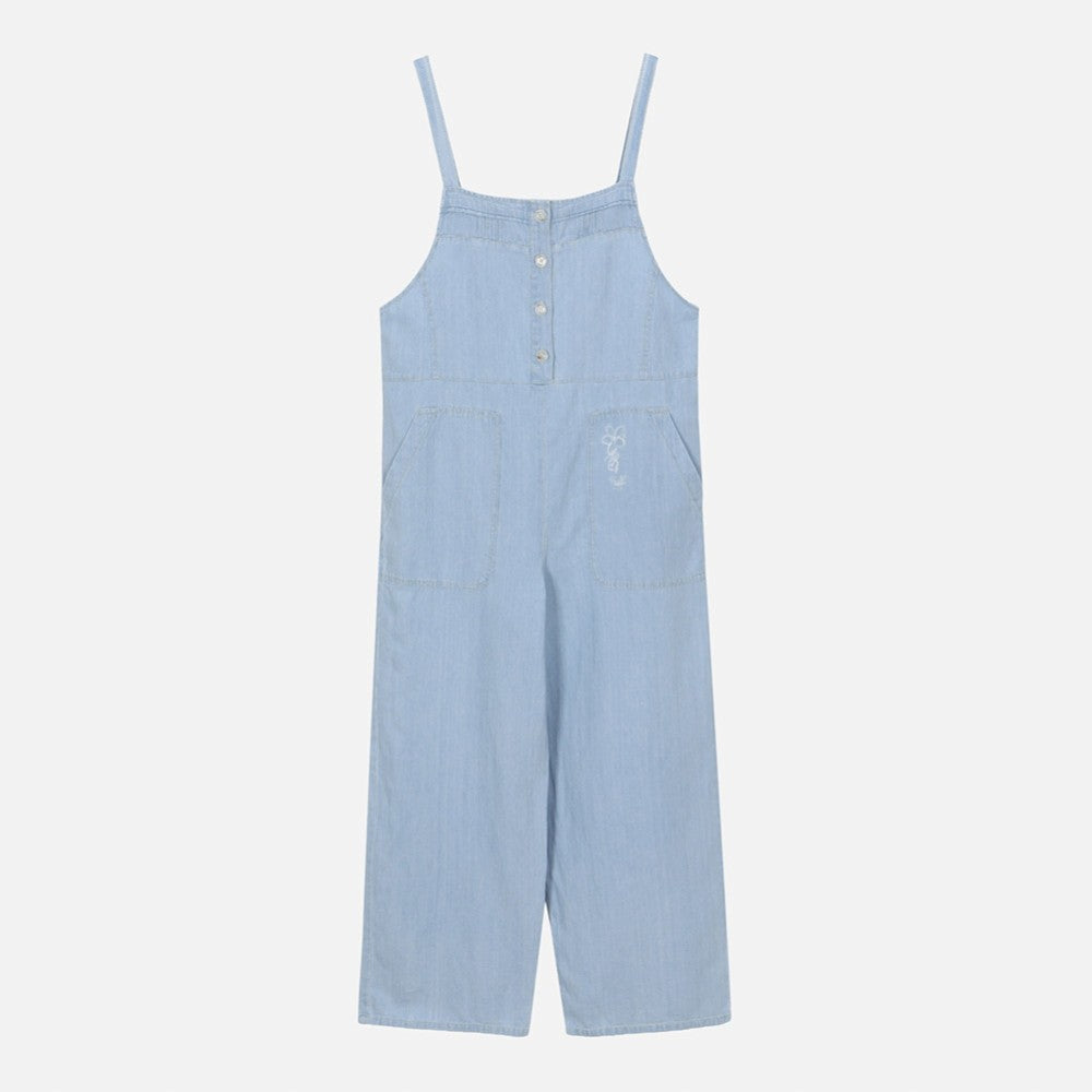 THURSDAY ISLAND THURSDAY ISLAND Ice Denim Overalls
